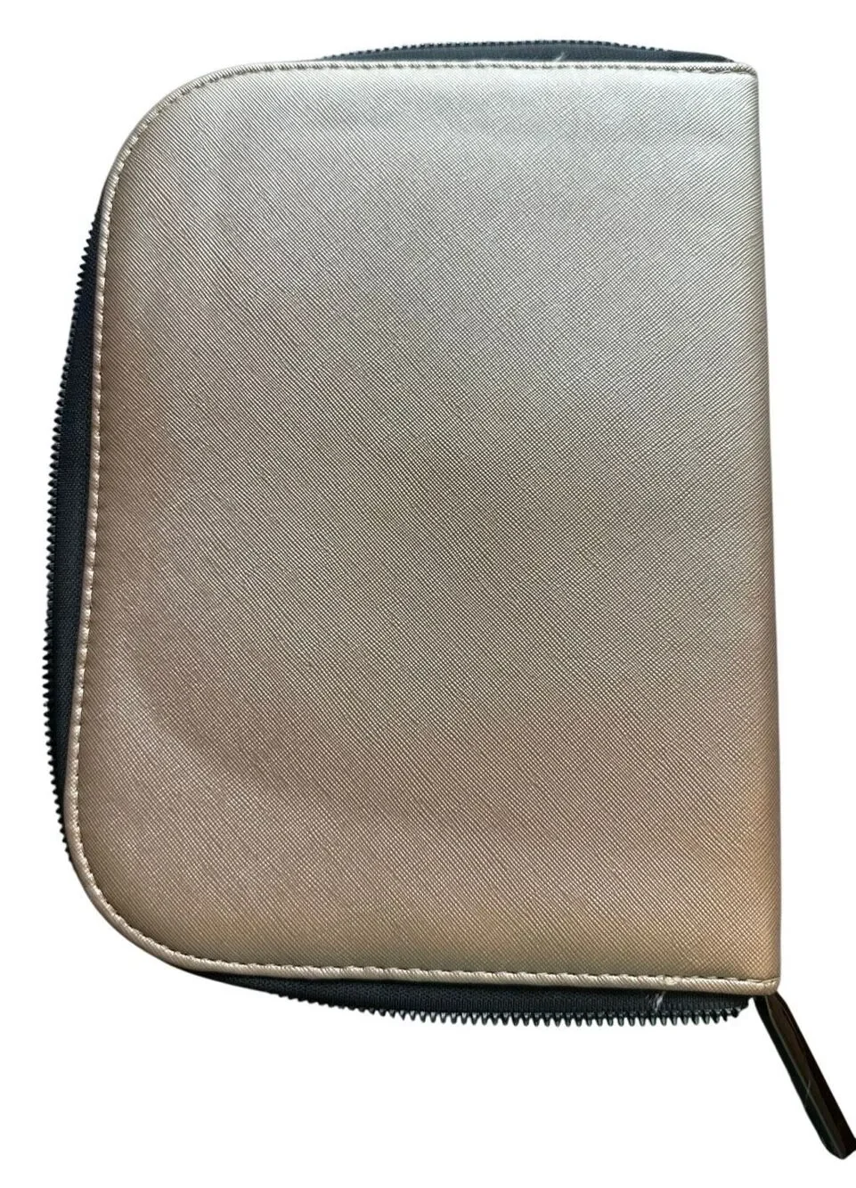 Halston Vintage Jewelry Case Gold New no tags
